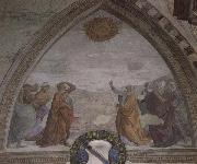 Domenicho Ghirlandaio Weissagung der Sybille an Augustus oil on canvas